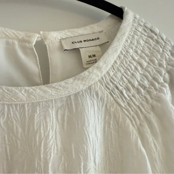 Club Monaco Tiered Cloud Dress / size M - Picture 4 of 11